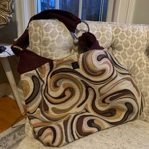 Fabric purse ; custom designed.*3 for 25 sale item